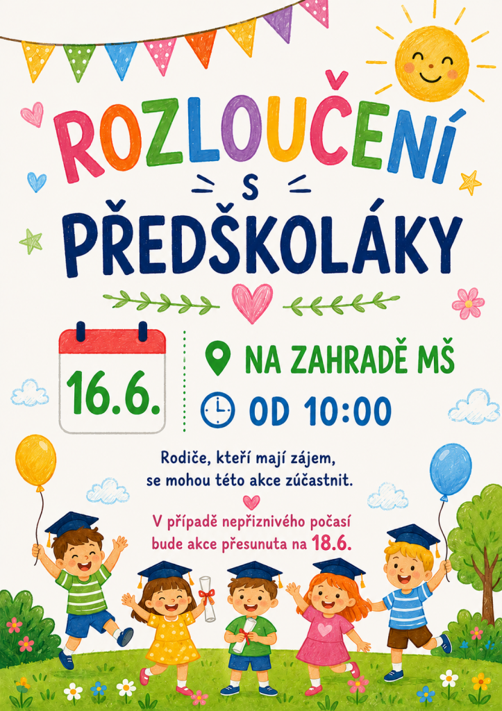 Rozloučení s předškoláky