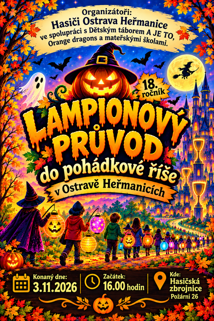 Lampionový průvod do pohádkové říše