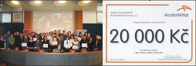 Minigrant od ARCELOR MITTAL !!!